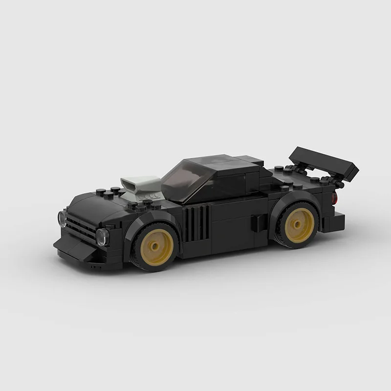 Super sports car racing compatible LEGO small particles MOC building block DIY educational car children's toy model wholesale