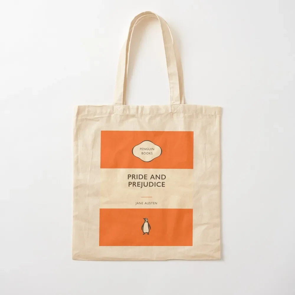 

Pride and Prejudice Jane Austen Penguin Book Cover Tote Bag shopper bags reusable shopping bags shopping bag Tote Bag