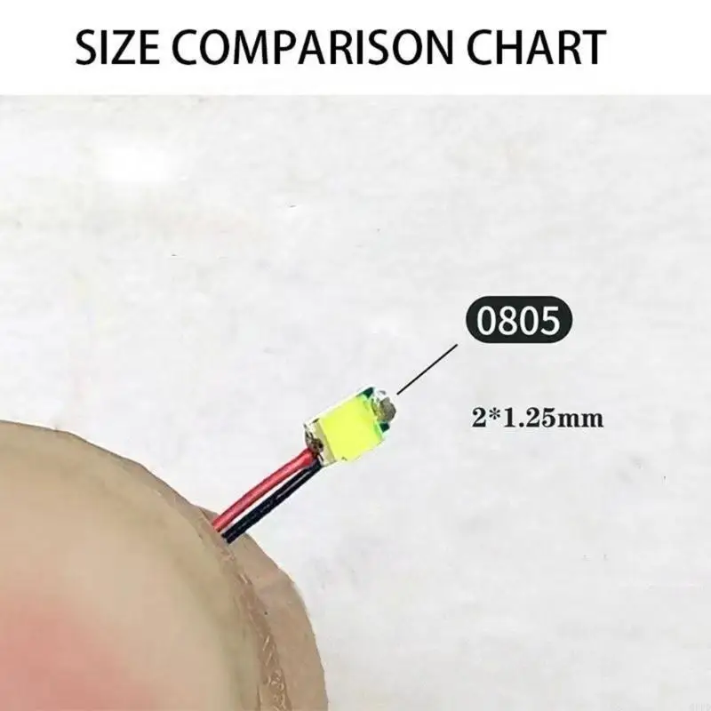 0805 componentes LED e fio para modelo coletor modelo fornecimento 10 unidades