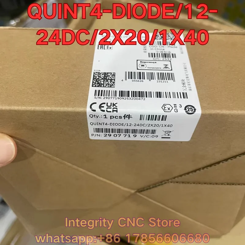 New QUINT4-DIODE/12-24DC/2X20/1X40 PLC module 2907719