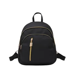 Mulheres anti-roubo mochila impermeável tecido grande feminino bolsa de ombro oxford grande capacidade estilo simples casual mochila viagem