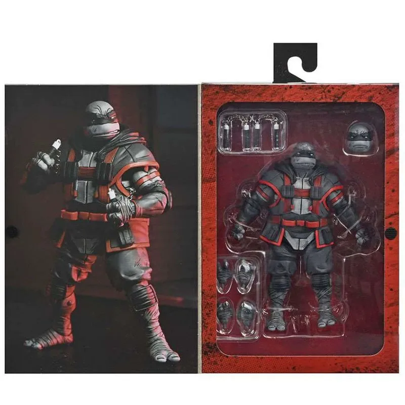 前売り新オリジナルネカニンジャタートルズナイトウォッチャー最後の浪人レオナルドダヴィンチアニメフィギュアネカ 54413 カスタムおもちゃギフト