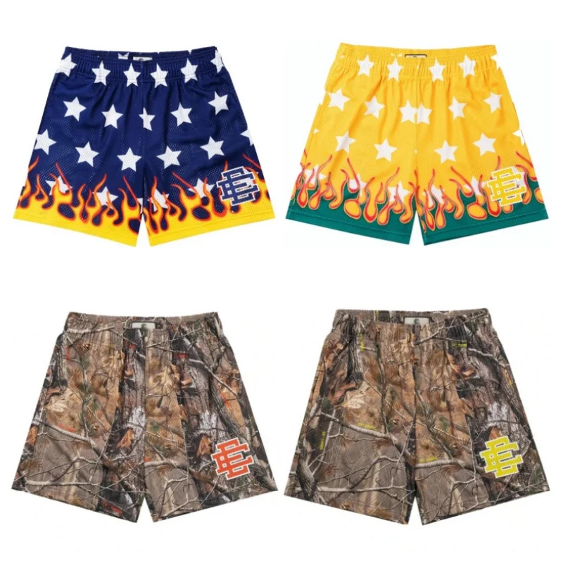 

Eric Emanuel Running Shorts Beach Pants Sports Mesh Breathable Men's Shorts Training Basketball sports shorts Men's sportswear