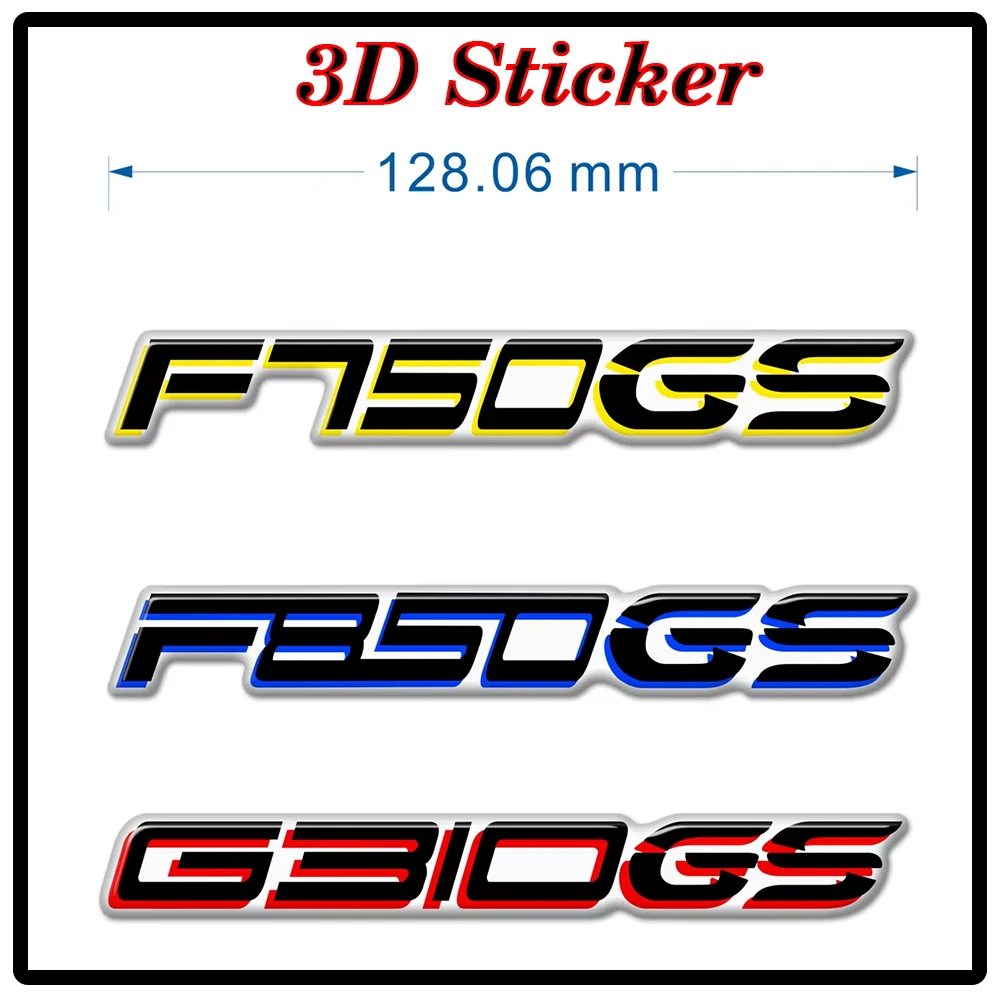 

Motorcycle Scooter For BMW G310GS F650GS F750GS F850GS F 650 750 850 GS Tank Pads Protect Fairing Fender Luggage Trunk Stickers