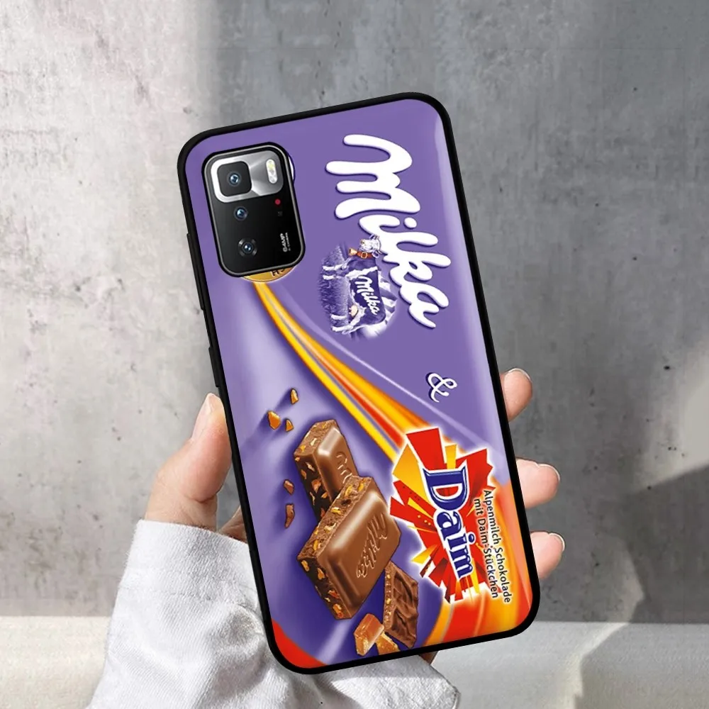 Chocolate Milka Box Phone Case For Redmi Note 4 X 5 A 6 7 8 T 9 9S 10 11 11S 11Epro Poco M3 pro