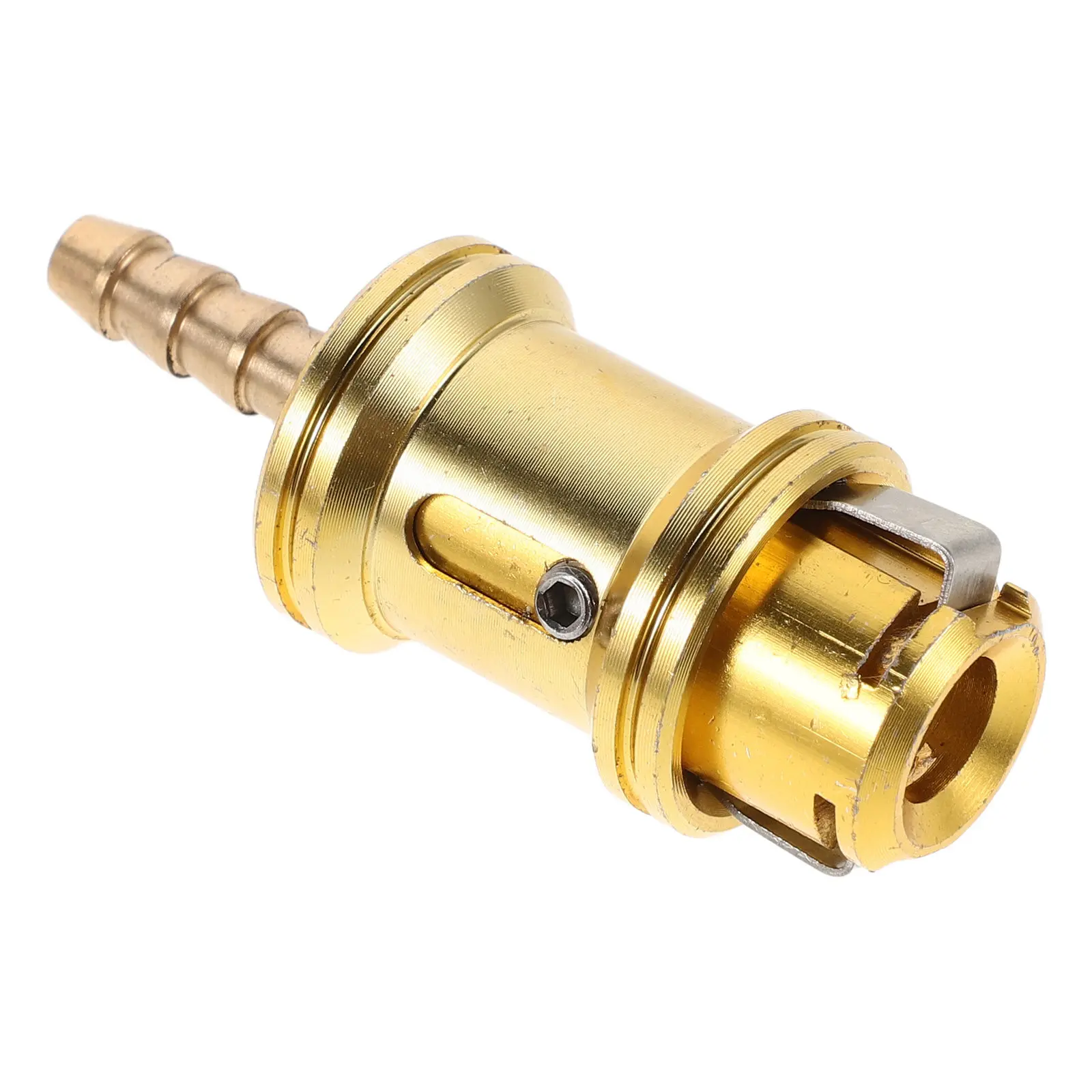 Quick Connect Self-Locking Tire Inflator Adapter 0.6mm Heavy Duty Air Chuck Nozzle Air Hose Attachment Truck Wheel Bike Tire