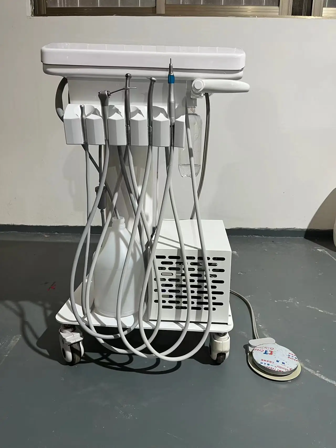 

Профессиональный портативный аппарат клинического класса | Передвижная тележка с воздушным компрессором