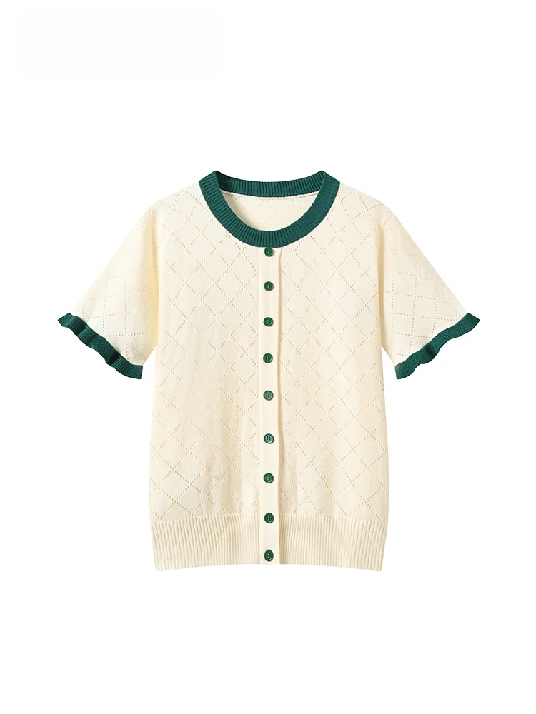 

Cara CLUB plus Size Short Sleeve T-Shirt Women's Summer New Style Flattering Meat Covering Trendy Top Casual Style Spring