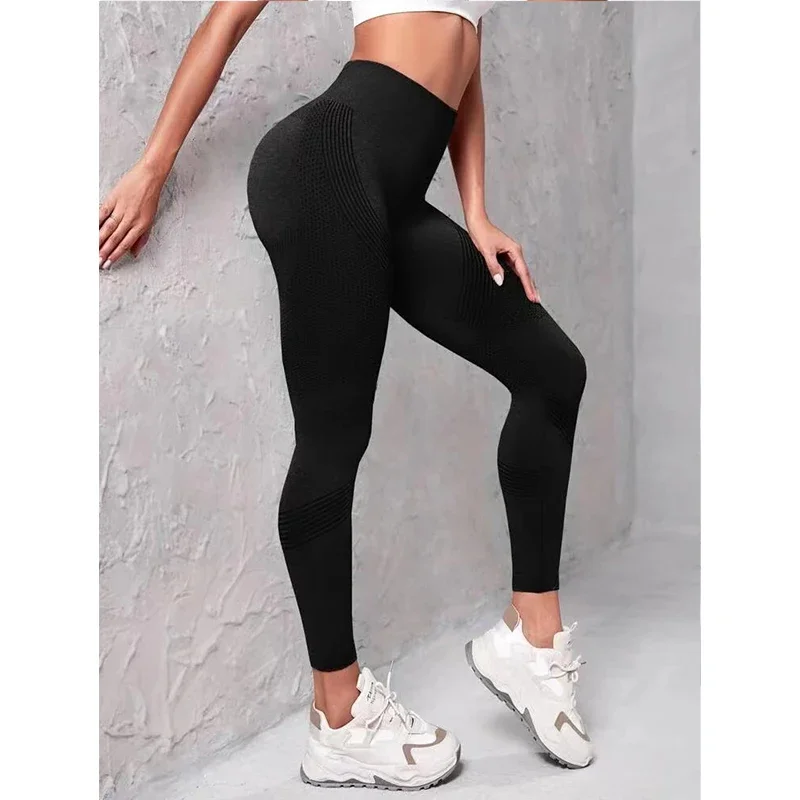 High Waist  Seamless Leggings Workout Sports Leggings for Women Push Up Pants Tights Fitness Clothes Scrunch Leggings SportWear