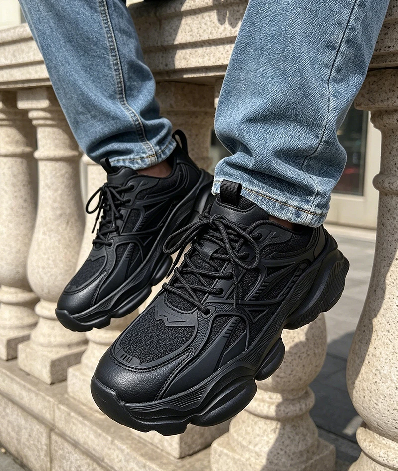 Chaussures de sport à platefor - Men Shoes Trainers avis et prix