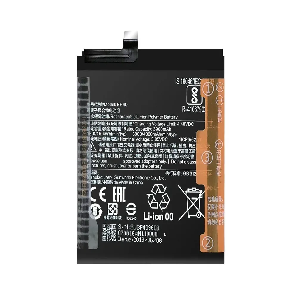 2026 year  c400mah Battery For Xiaomi Mi 9T Pro / Redmi K20 Pro 4000mAh Replacement Phone Battery +Free  ToolS