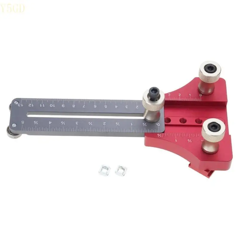 

Y5GD Thin Ripping Jig Table Sawing Jig Guide Adjustable Narrow Strips Repetitive Cutting Woodworking Tool Table Sawing