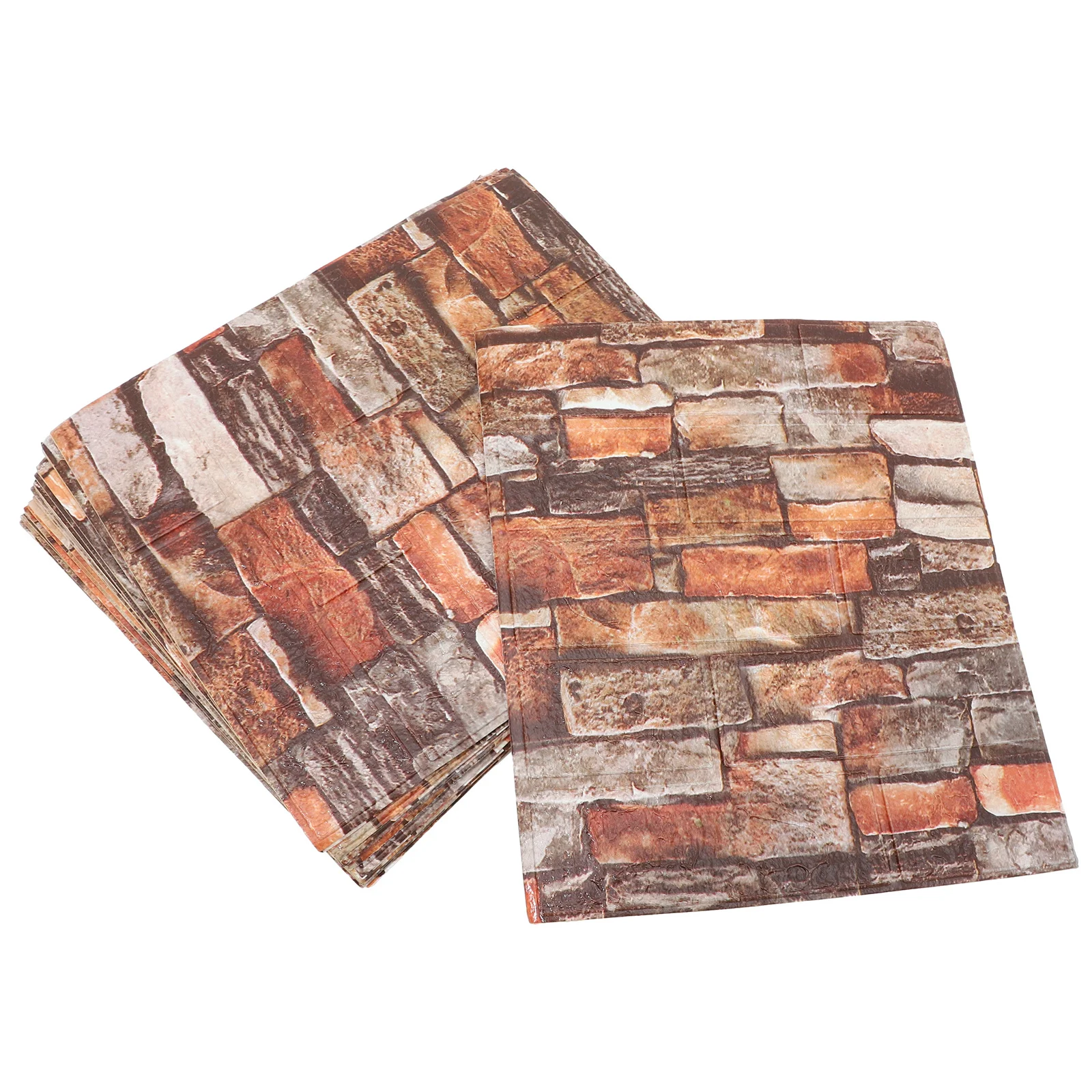 

20pcs 3D Simulated Rock Slice Wall Tiles Adhesive Stickers For Bathroom Bedroom Kitchen Pool Backsplash Decorative Home Decor