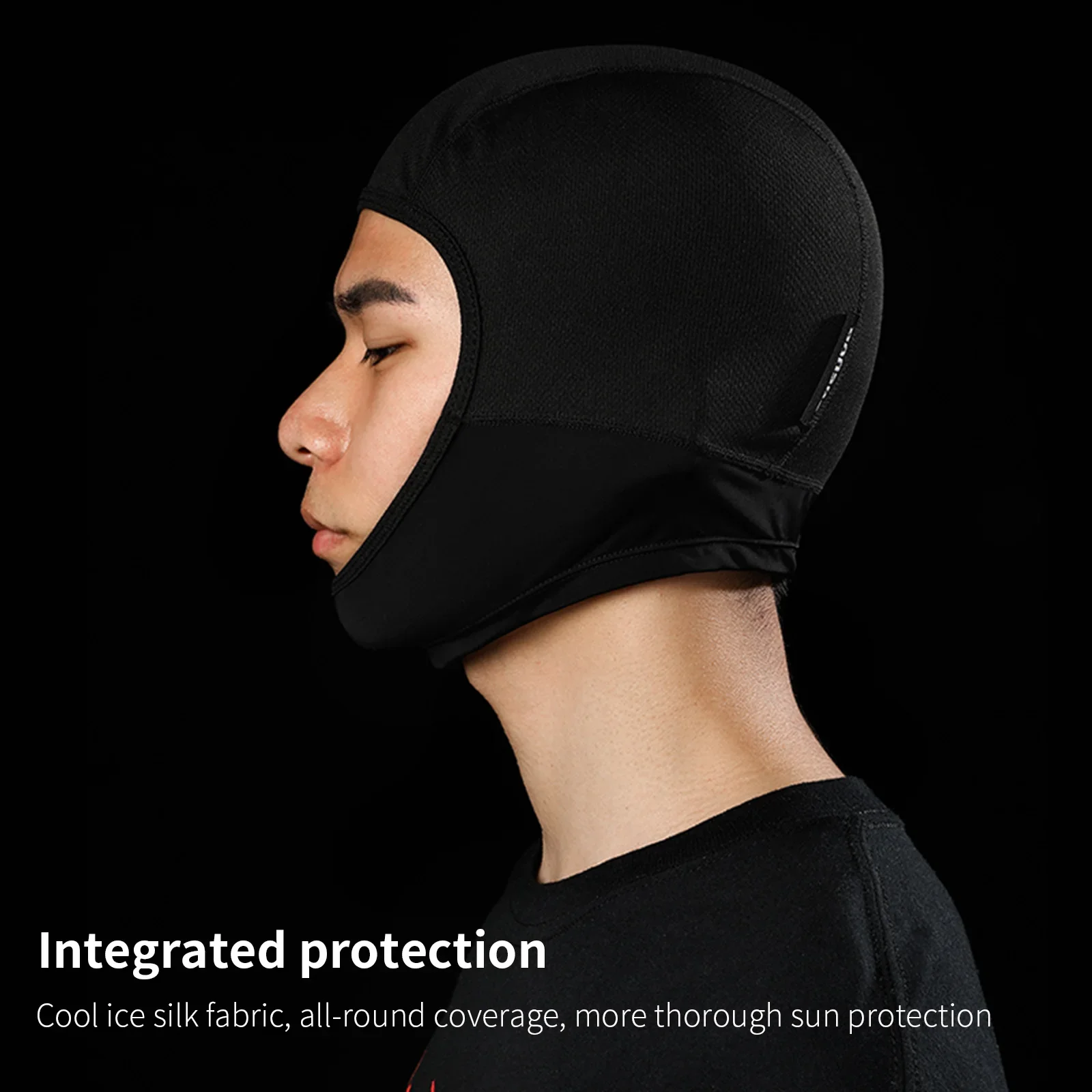 TOSUOD Motorcycle Breathable Head Cover Sun Protection Elasticity Ice Silk Cycling Face Mask Sweat Releasing Head Cover