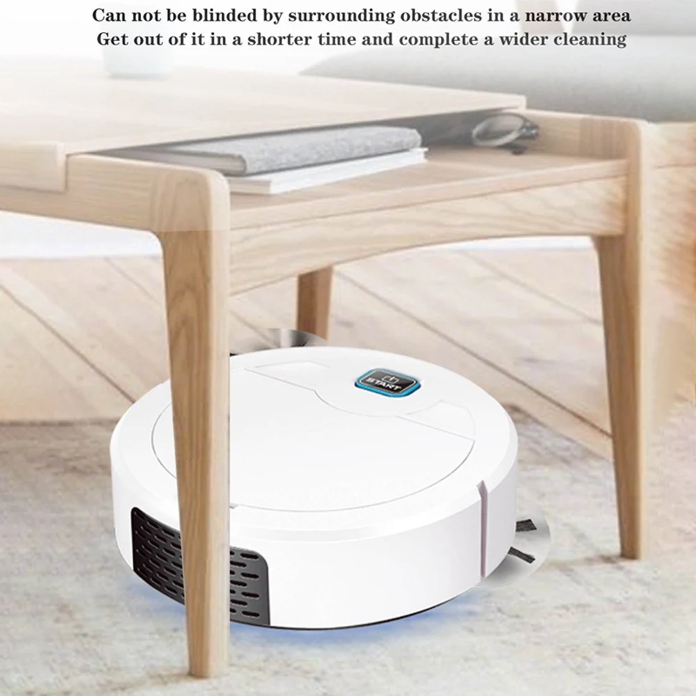 HOT 3 in 1 Smart Sweeping Robot Home Sweeper Sweeping and Vacuuming UV Wireless Vacuum Cleaner Sweeping Robots-A