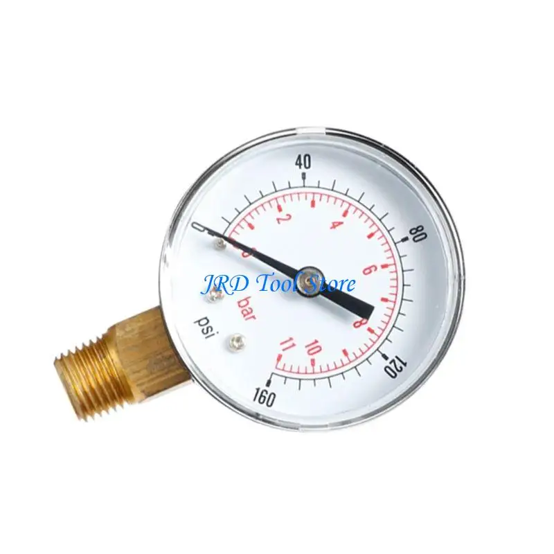 A2UD 1/4 BSPT Mechanical Y50 Pressure Gauge 52mm for Mining/Home High