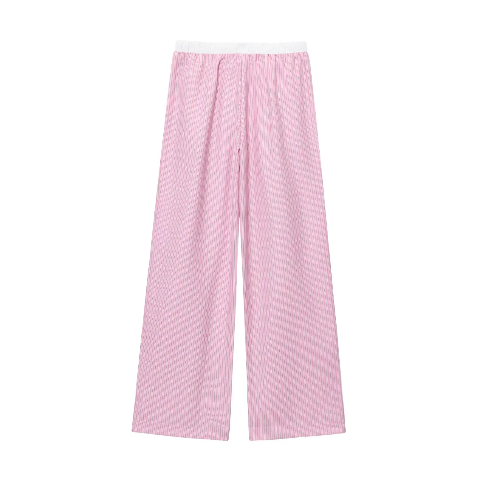 Conjunto de Dos Piezas de Plones de Pijama a Rayas de Moda para Mujer, Estilo Europeo, Ropa de Primavera para Adultos, JN...