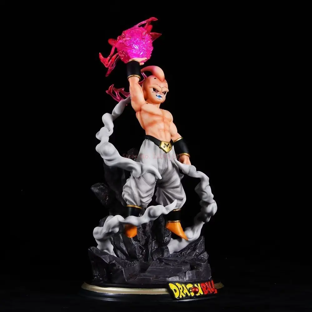 25cm Dragon Ball Z Majin Buu Junsui Figurki Anime Gk Figurka Dbz Model Statuetka Pvc Zabawki Dekoracja Pulpit Kolekcjonerski Prezent Świąteczny