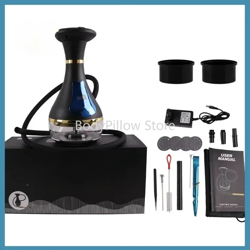 

Heating, charging, and carbon free hookah