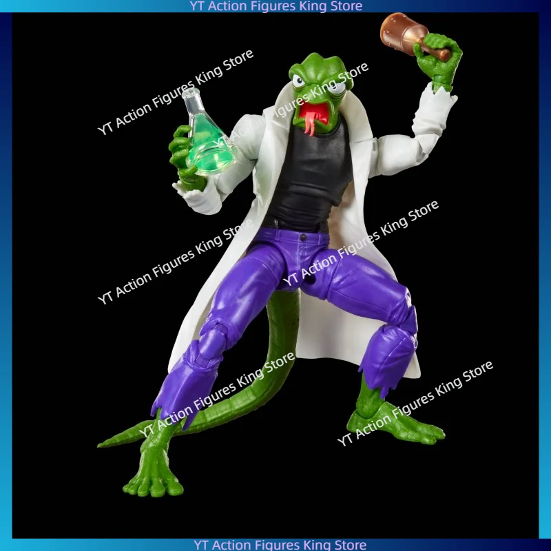 In Stock Hasbro Marvel Comics 6 Inch Suit Lizard Professor Spider-Man Electric Man Action Figure Toy Collection Gift - view 6