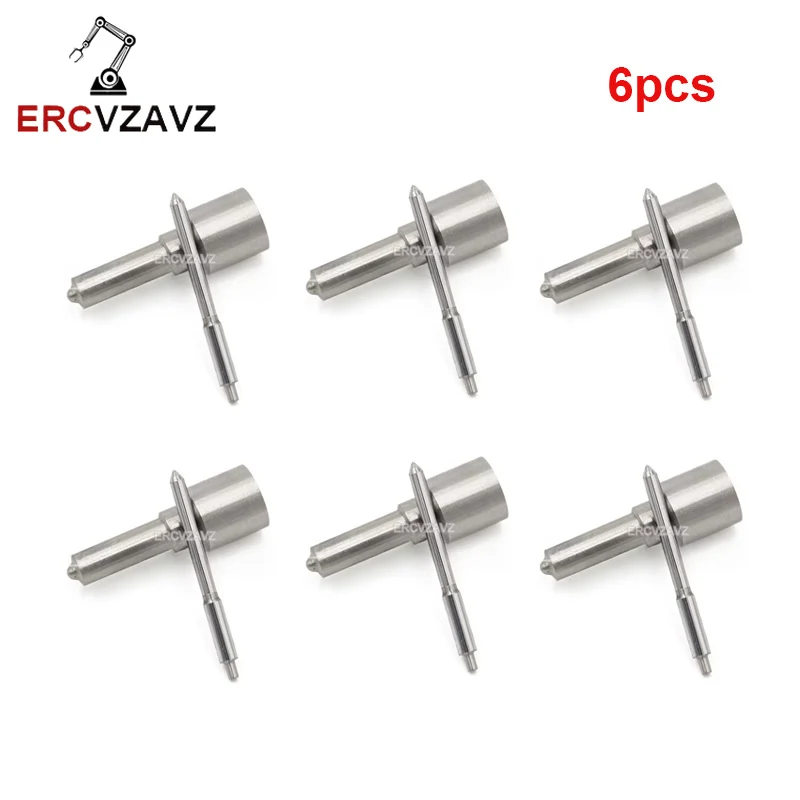 

6Pcs New Fuel Injector Nozzle set 6801058 2645A608 for Perkins 1006.6 2645A017 6701417 3637195M1 9234580182, 9234880182, 704256