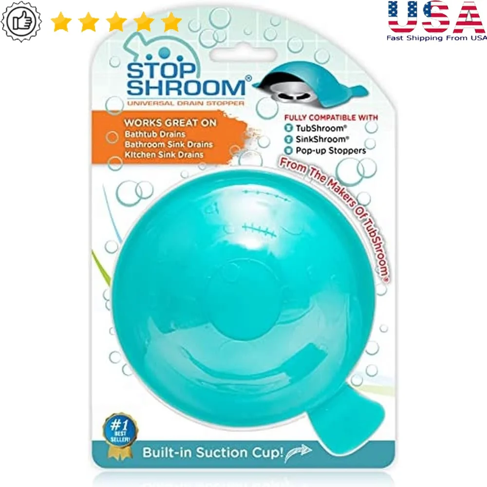 

Универсальная силиконовая сливная пробка, крышка для ванны, кухонная раковина с присоской, совместимая с 4-дюймовыми отверстиями