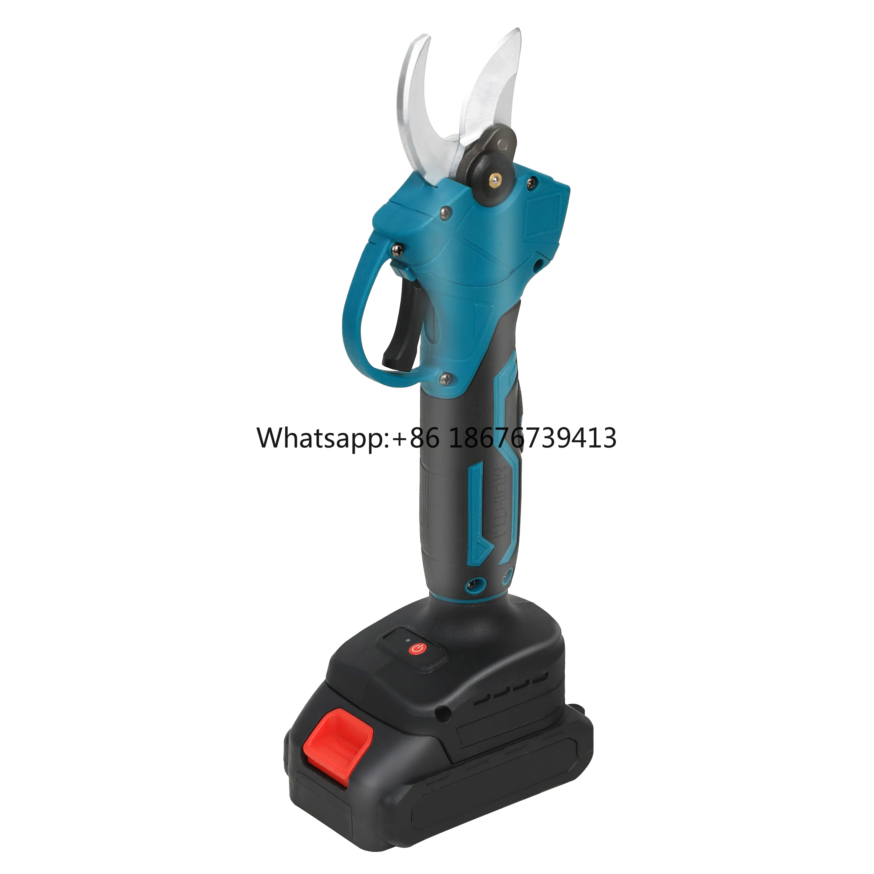 21V Lithium Battery Powered Branch Pruners Electric Scissor Auto Tools Professional Brushless Cordless Electric Pruner