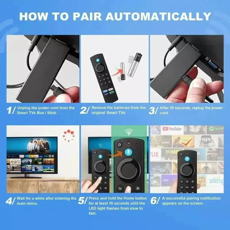 New Voice Remote Control L5B83G for Amazon Fire TV Stick Lite 4K 3rd Gen Alexa view 3