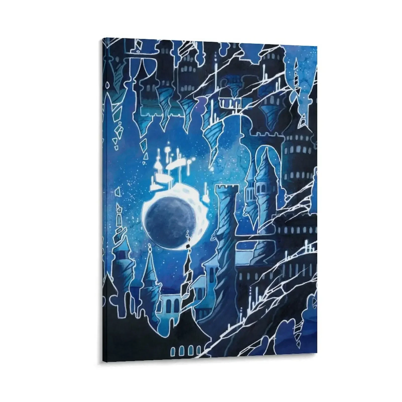 

crumbling city Canvas Painting Decoration wall luxury home decor paintings wall decor home and decoration