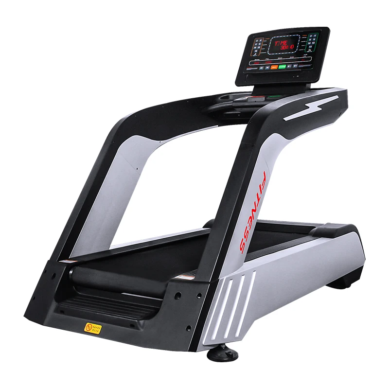 New Arrival Commercial Fitness Equipment Motorized Treadmill with Large LED Screen Electric Walking Calorie Function for Gym Use