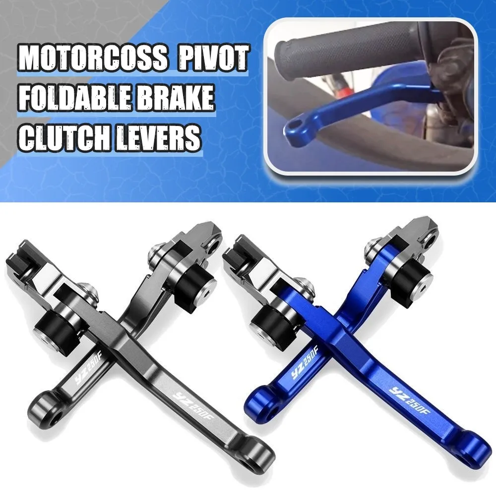 

Motocross Foldable Pivot Dirt Bike CNC Brake Clutch Levers Handle Brakes Lever For YAMAHA YZ250F 2001 2002 2003 2004 2005 2006