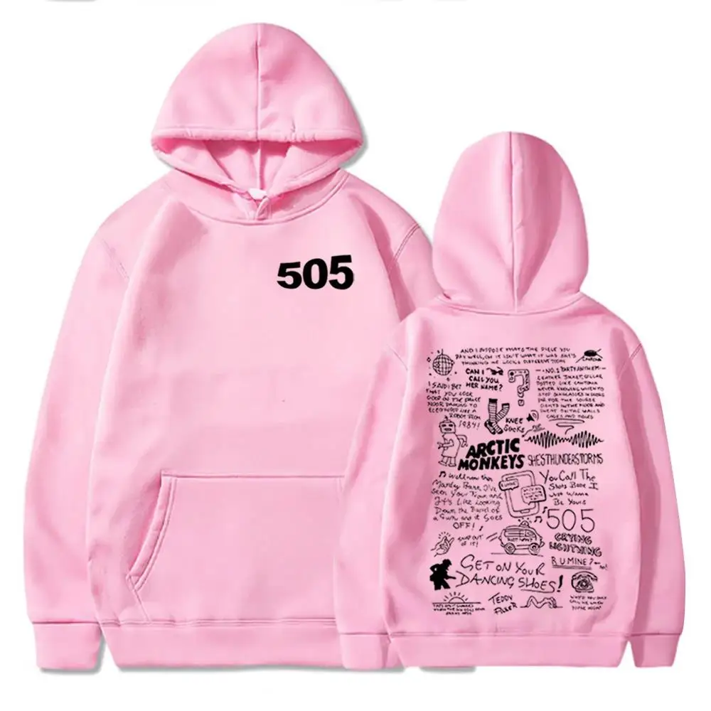 505 Hoodie Arctic Monkeys Music Merch Gift for Fan Pullover Tops Streetwear  Unisex