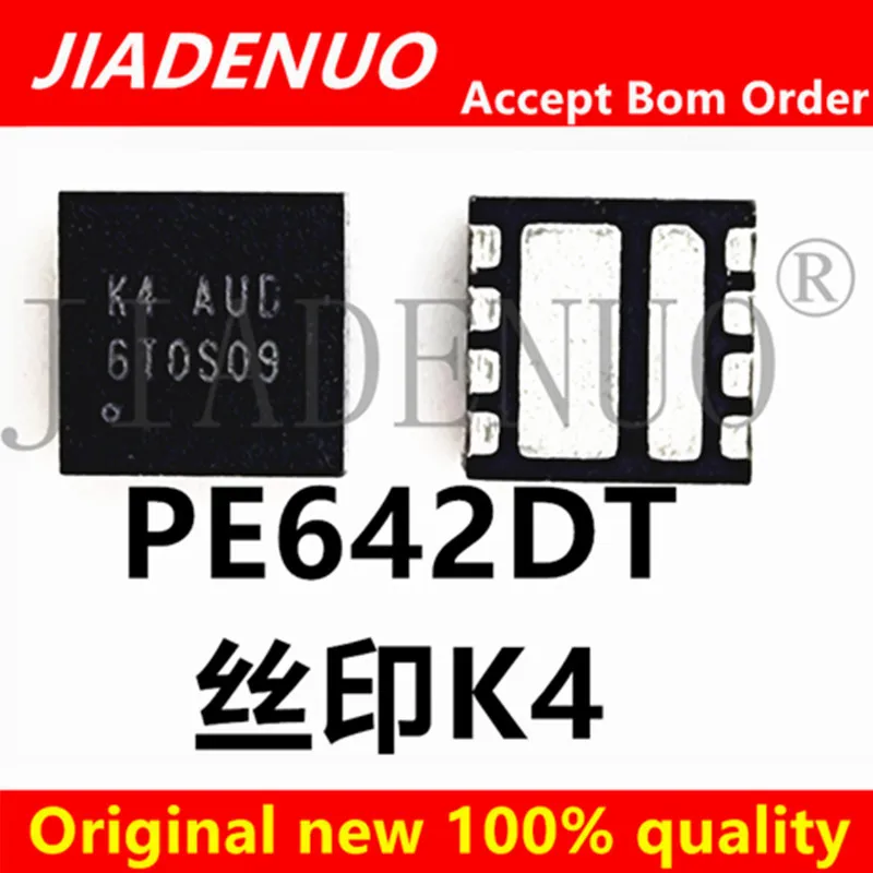 (5-10 piece)100% New PE642DT Silk Screen K4 AUD VUF K4 Beginning QFN8 Chipset