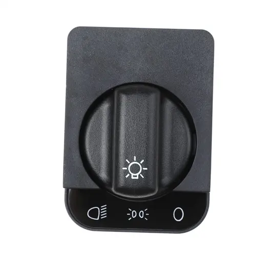 Imagen 1 del producto Interruptor de faros de coche 90381877 Reemplazo del interruptor de control de la lámpara de la luz antiniebla del faro compatible con Chevrolet Sail Opel SATE negro