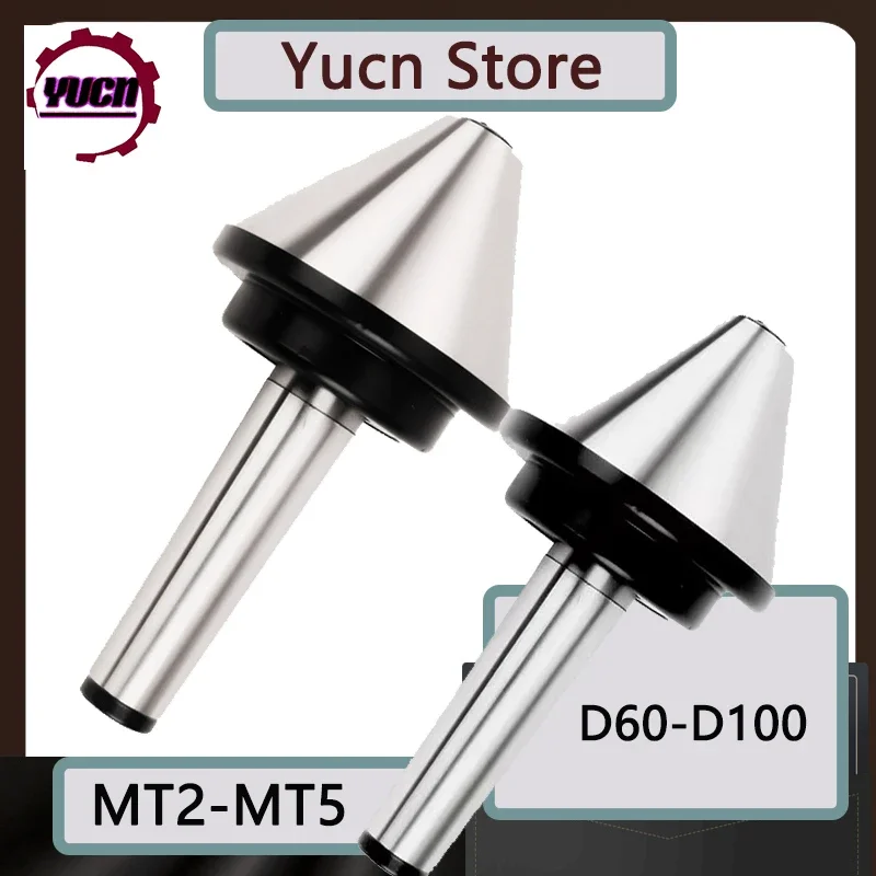 MT2 MT3 MT4 MT5 Morse Tapper Cone Mushroom Head Center Umbrella-type Rotating Center CNC Lathe Live Thimble Umbrella slivel tip