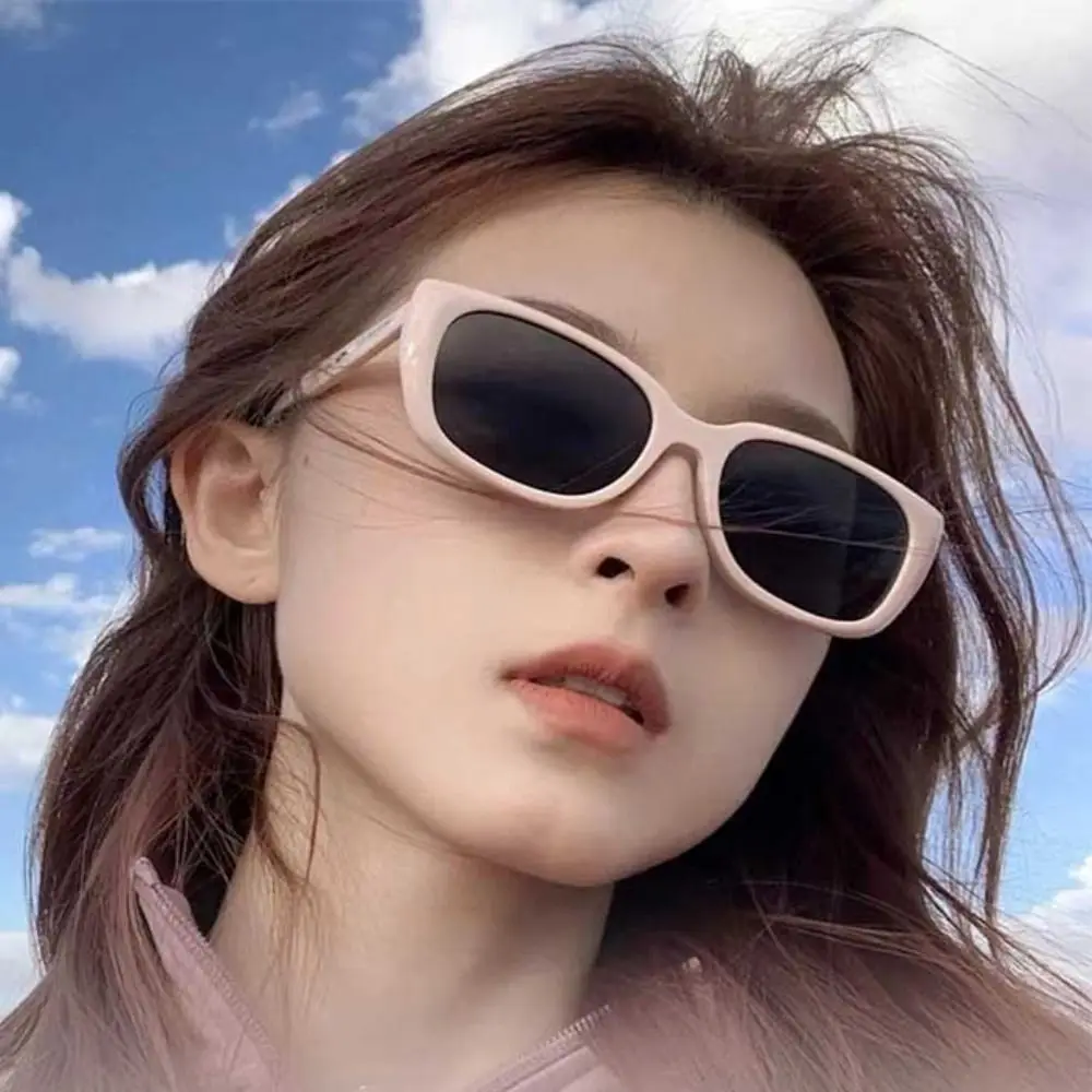 Summer Square Frame Sunglasses New UV400 Vintage Cat Eye Sun Glasses Fashion Outdoor Sun Shade Eyewear