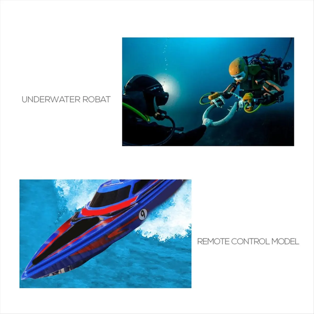 “QUALITY EXCELLE“DC 12V-24V 20A Underwater Jet Boat Thruster Engine 4 Blade CW CCW Motor for DIY RC Robot Nest Boat Submarine