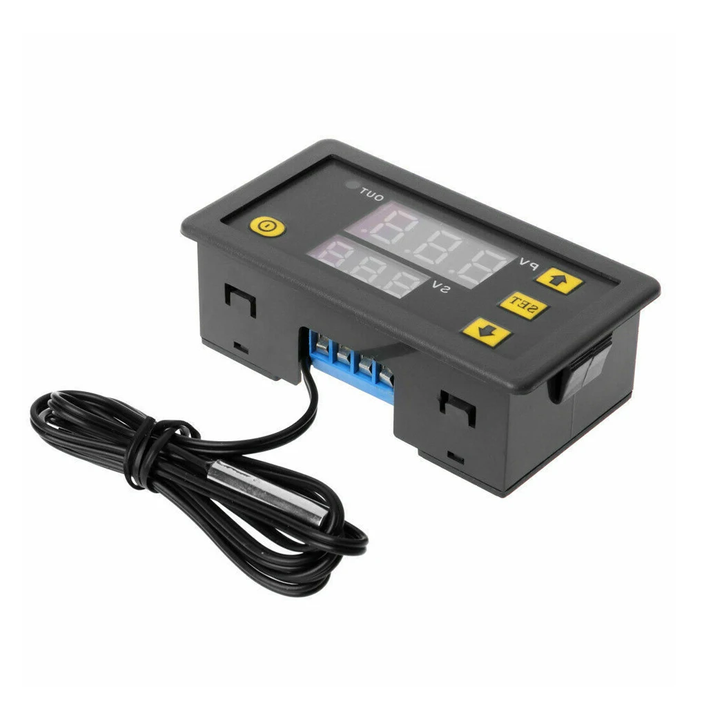 W3230 LED Digital Temperature Controller -55 to 120 Degree Temperature Measurement Data Save Thermostat Regulator DC12V