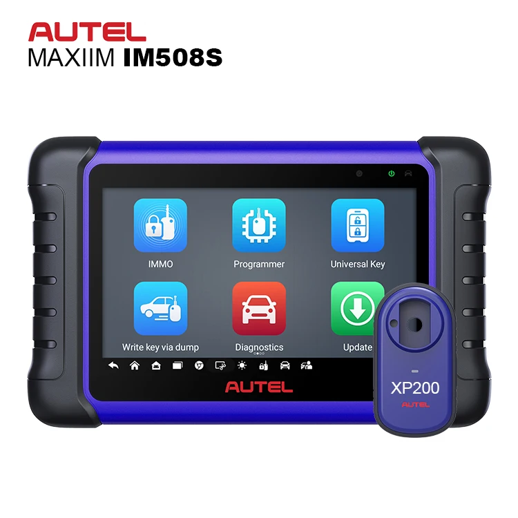 Autel maxim im508s im508 모든 시스템 코드 리더 서비스 도구, 초고속 휴대용 이모빌라이저 키 프로그래밍 장치 스캐너