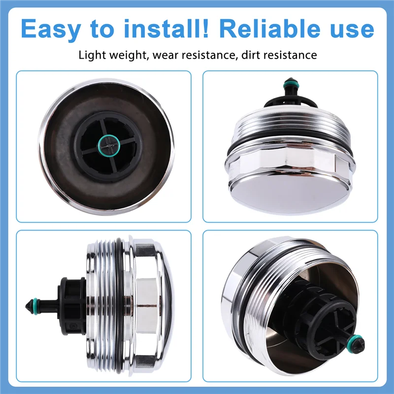 

AT92-11427525334 Upgrade Aluminum Oil Filter Housing Cover Cap For BMW X6 X5 328I 528I X3 535XI 740LI X3 X5 X6 N5 Engine