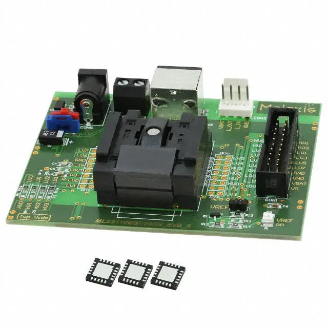 New   EVB81107-A1 EVAL PCB MLX81107 LIN RGB W/SKT