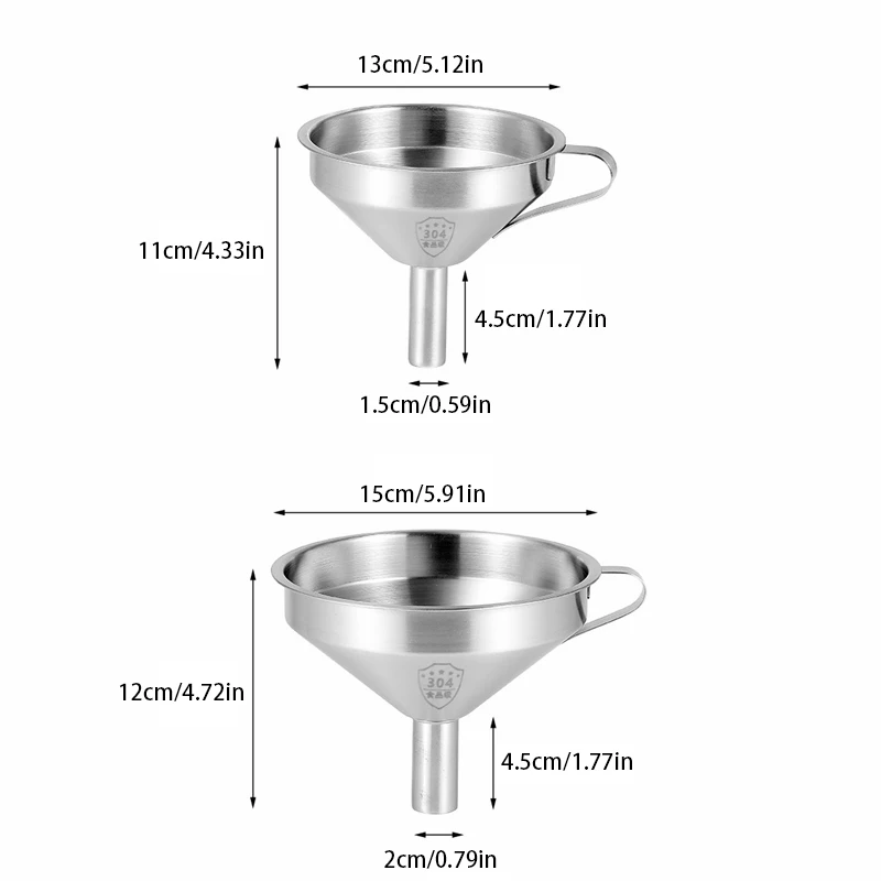 100/120/200/300/400/450 Mesh Nylon Filter Stainless Steel Funnel For Fruit Milk Traditional Chinese Medicine Oil White Wine