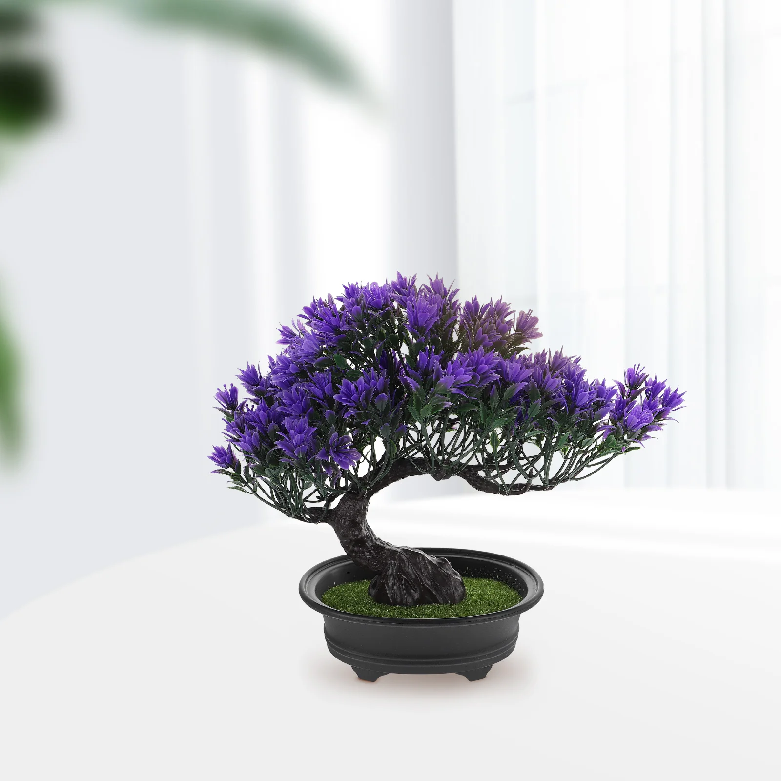 

Simulation Bonsai Pine Tree Realistic Plastic Indoor Home Decoration Artificial Plant Bonsai Decor Imitation Tree