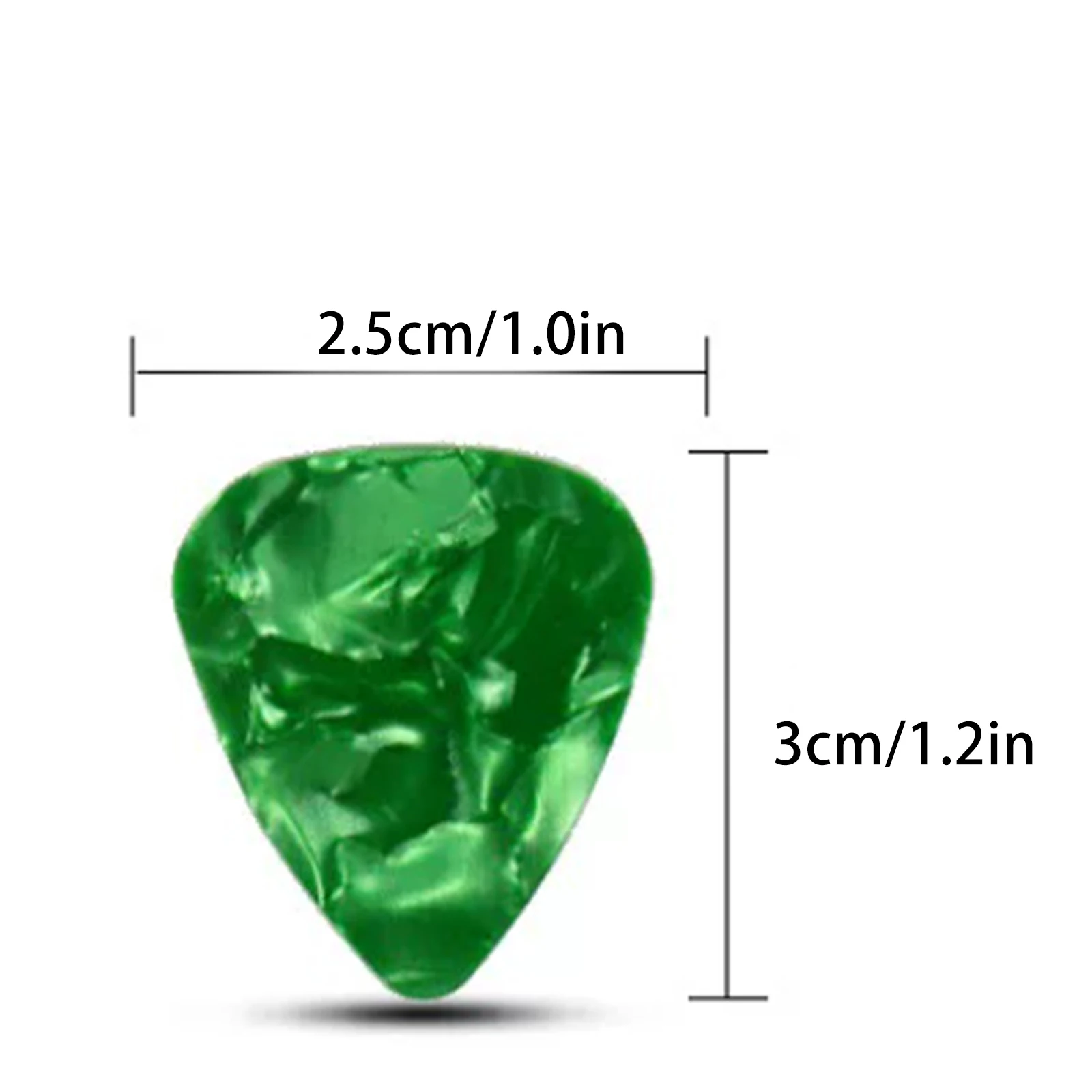 12/24 Pcs Guitar Picks with Pick Holder Set, 0.46mm, for Acoustic Guitar, Electric Guitar, Bass, Ukulele