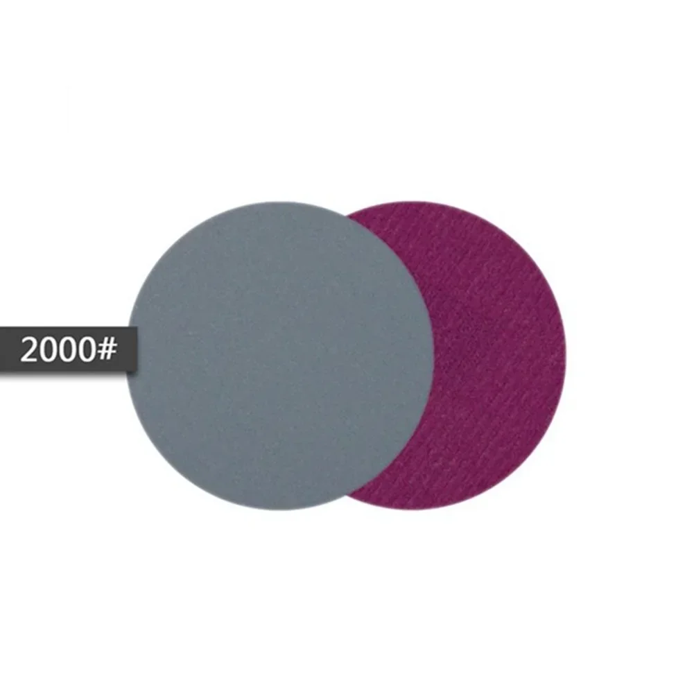25 Stück 75mm Schleifpapier-Schleifscheiben mit Klettverschluss, Polierscheibe für Nass- und Trockenschliff, Schleifwerkzeuge, Körnung 1500 2000 2500 3000 4000 N – Detail 5