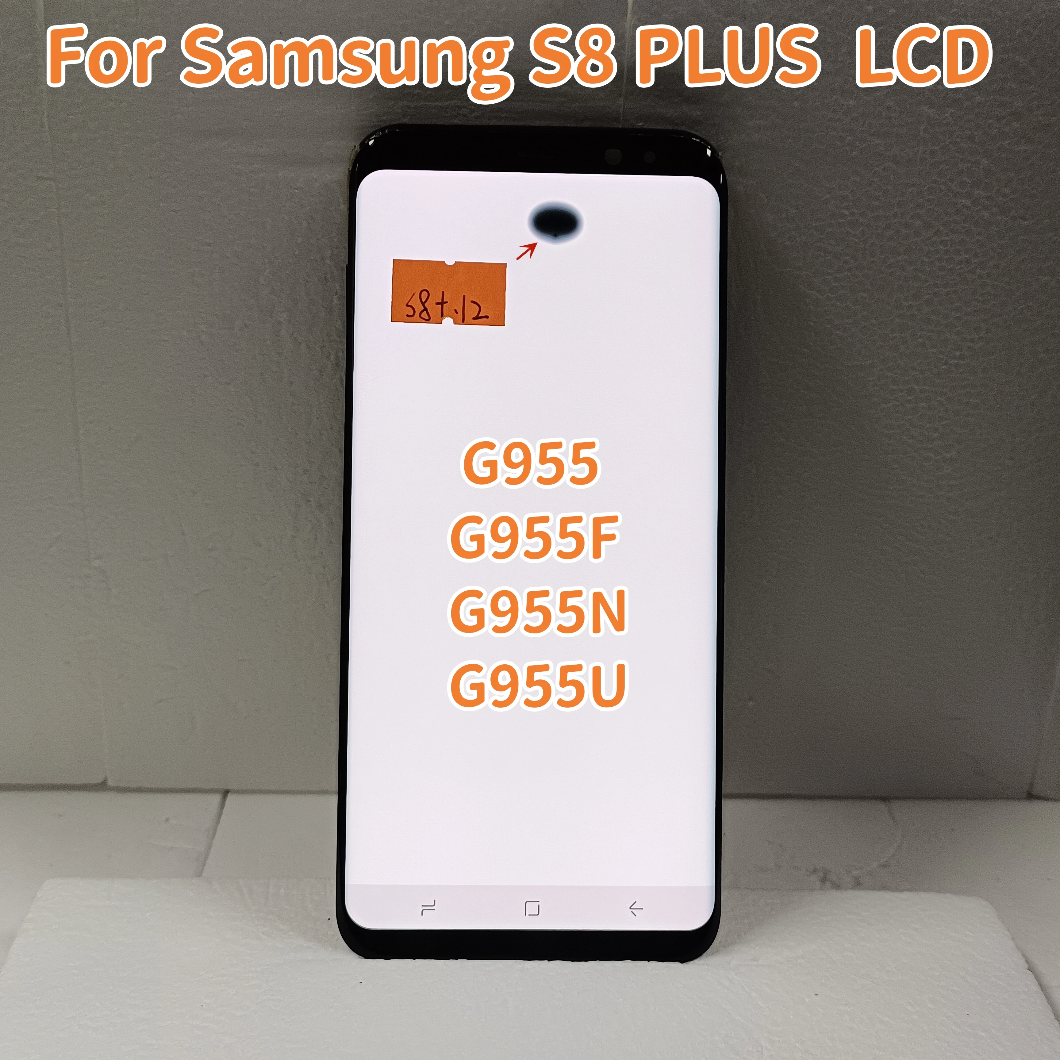 FOR S8 Plus Display For Samsung Galaxy S8 Plus G955 G955F LCD For Galaxy S8 Plus Display Touch Screen Digitizer With Black Dots