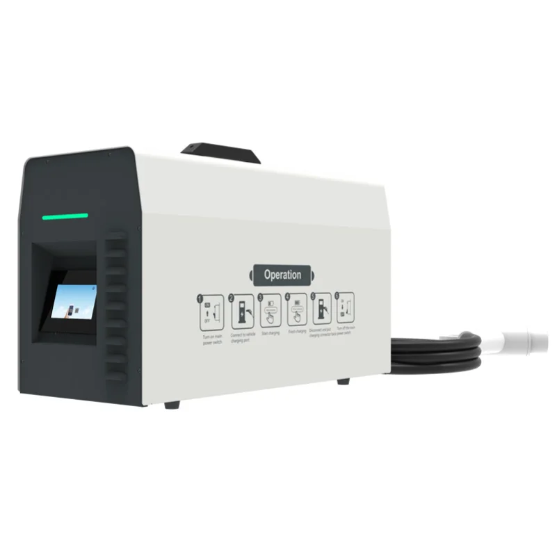 Chargeur EV portable pour véhicule à énergie nouvelle, station de charge rapide, niveau 3, DC, 30KW, DC, 20KW, GBT, CCS