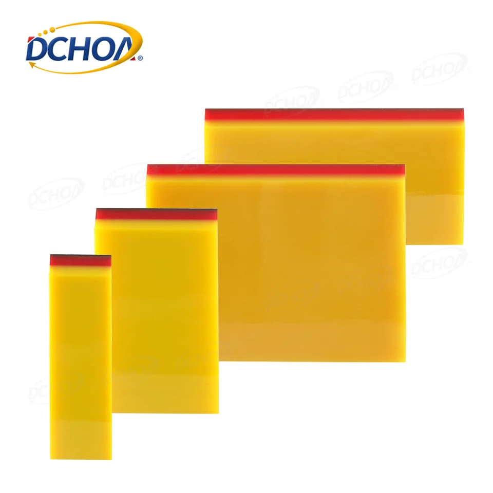 4PCS Set PPF Squeegee 3-Layer  Thickened Car Vinyl Wrap TPU Squeegee Water Remove Scraper Window Tint Film Install Tool