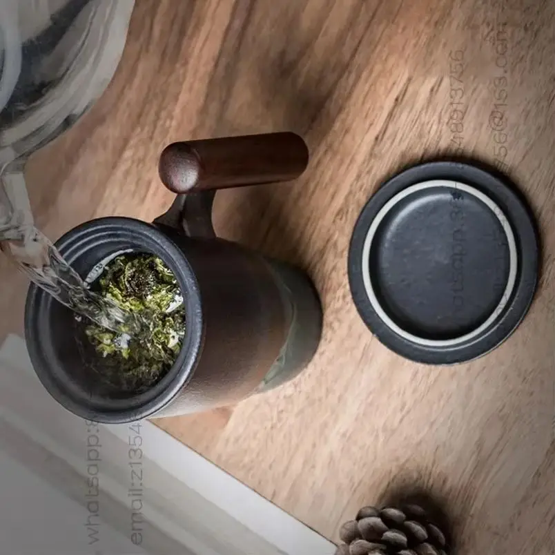 

Filter teacup office/household filter tea simple with lid spot