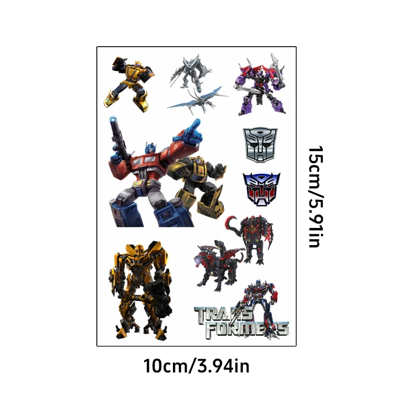 Cool Autobots Anime UV DTF Cup Wrap Waterproof Crystal Sticker To Hide Blemish, Fit 16oz Libbey Glassware Smartphone Tablet